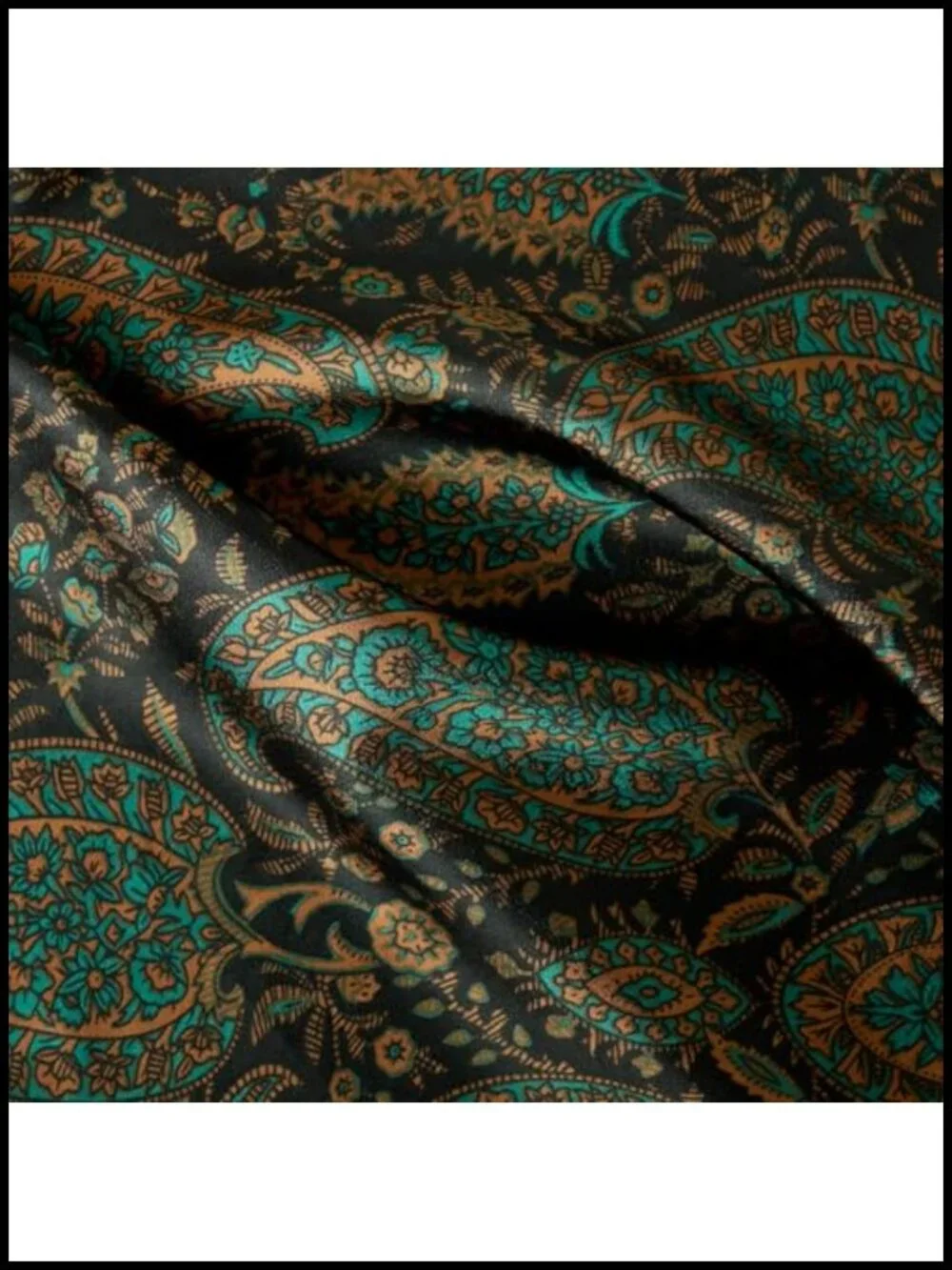 Multipurpose Satin Square Scarf - Hair and Neck Accessory